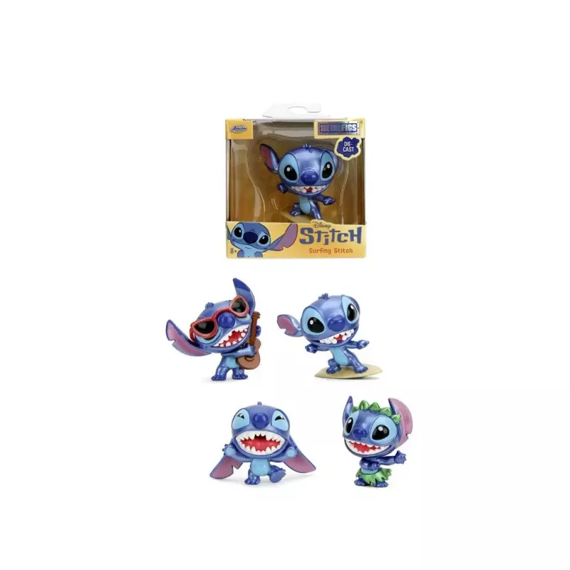 Metallfigur Jada Toys Stitch 6.5 cm – Sammlerfigur, 4 Varianten erhältlich