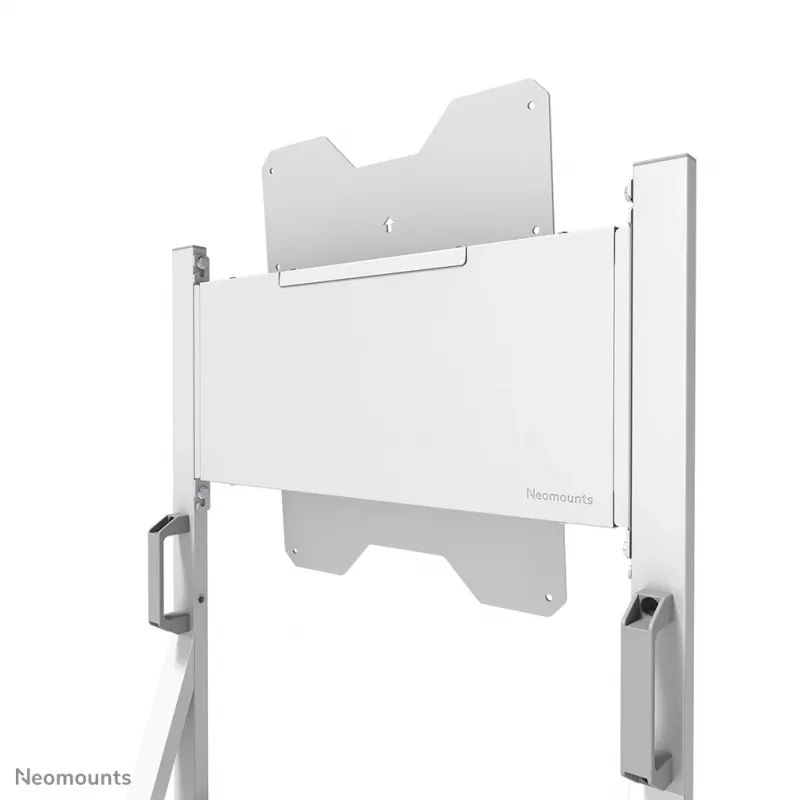 Neomounts FL50-515WH1 Samsung Flip Rollwagen für 55–65 Zoll Displays, drehbar, höhenverstellbar, weiß