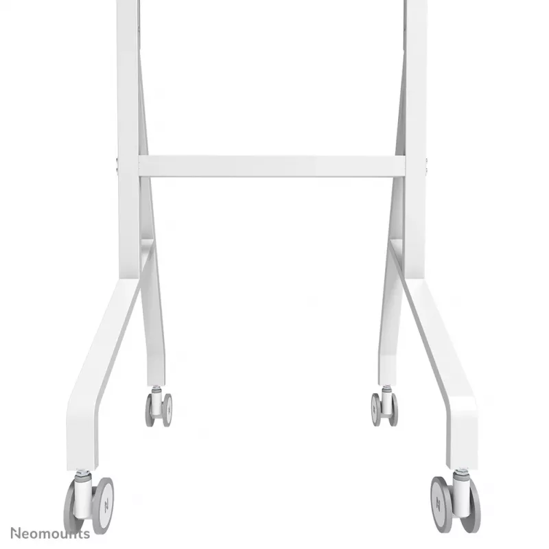 Neomounts FL50-515WH1 Samsung Flip Rollwagen für 55–65 Zoll Displays, drehbar, höhenverstellbar, weiß