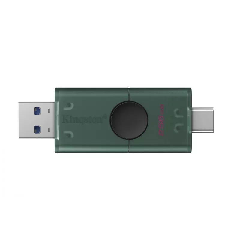 USB Flash Drive Kingston Technology 256GB USB-A USB-C 3.2 Gen 1 DuoG2