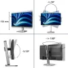 Philips 4000 series 24B2N4200/00 Computer-Monitor 60,5 cm (23,8 Zoll) 1920 x 1080 Pixel Full HD LCD Grau