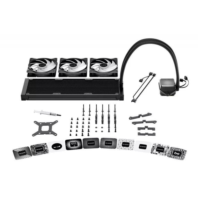 be quiet! PURE LOOP 3 LX Prozessor All-in-one-Flüssigkeitskühler 12 cm Schwarz 1 Stk.
