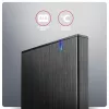 Axagon EE25-XA6C Kompakte Aluminium USB-C 5 Gbit/s – SATA 6G externe Box für 2,5 Zoll SSD/HDD