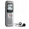 Diktiergerät Philips Voice Tracer DVT2015 Interner Speicher Flash-Karte Silber 2370 h Aufnahmezeit