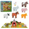 MALIK Magnetisches Mini-Tierset 62333 — Bauernhof-Thema magnetische Spielfiguren für Kleinkinder