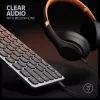 Axagon HMC-KB-NRD, USB 5Gbps Hub mit Tastatur, HDMI 4K/60Hz, 3x USB-A, SD/mSD, Audio, PD100, Nordisches Layout