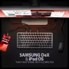 Axagon HMC-KB-NRD, USB 5Gbps Hub mit Tastatur, HDMI 4K/60Hz, 3x USB-A, SD/mSD, Audio, PD100, Nordisches Layout