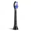 Zahnbürstenköpfe Philips HX6054/88 — 4er-Pack, extra-weiche Borsten, schwarz