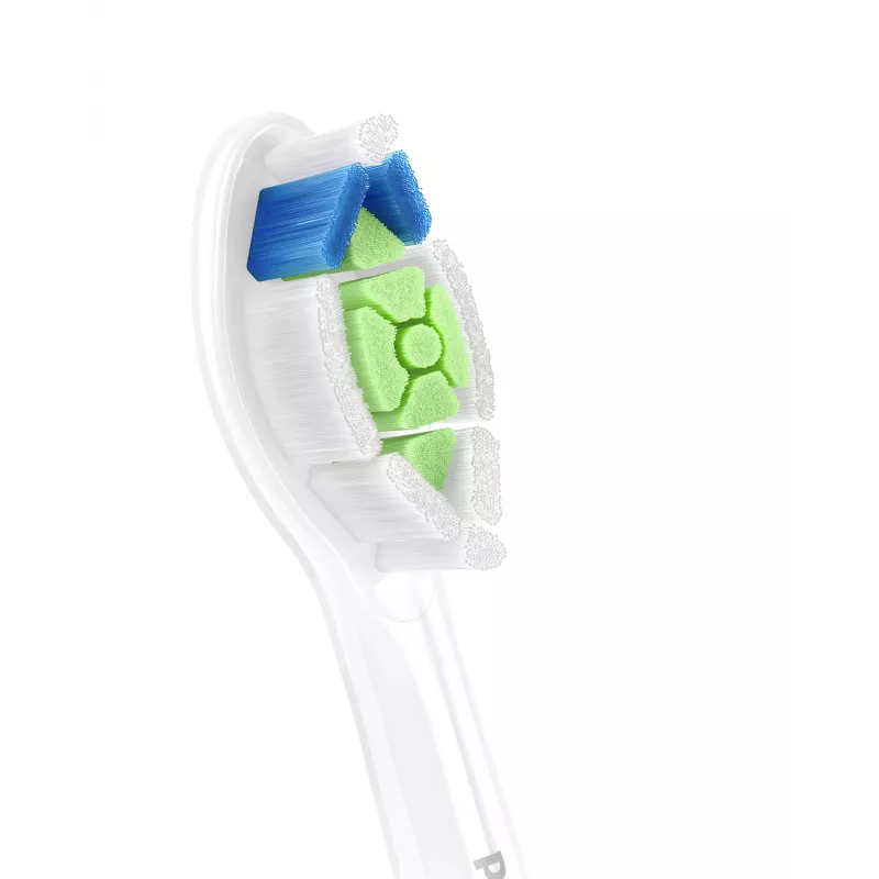 Aufsteckbürsten Philips HX6062/87 Ersatz 2er-Pack, mittlere Borsten, weiß