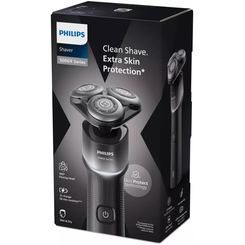 Philips Shaver 5000X series X5004/00 Nass- und Trockenrasierer