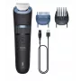 Barttrimmer Philips BT3665/15 mit Vollmetallklingen, 0,5–20 mm, 40 Stufen, kabellos, schwarz