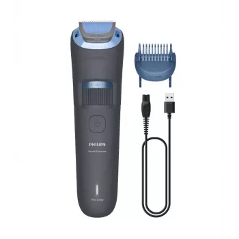 Philips Bartschneider 3000 Series BT3617/15 Bartpflege mit abgerundeten Spitzenklingen