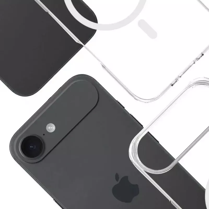 3MK Hülle für Apple iPhone 17 Air – transparente TPU/PU-Hülle, passend für 6,5 Zoll (16,5 cm) Bildschirm