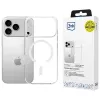 Schutzhülle 3MK Armor MagCase für Apple iPhone 17 Pro, magnetische Befestigung, transparent/rauchfarben