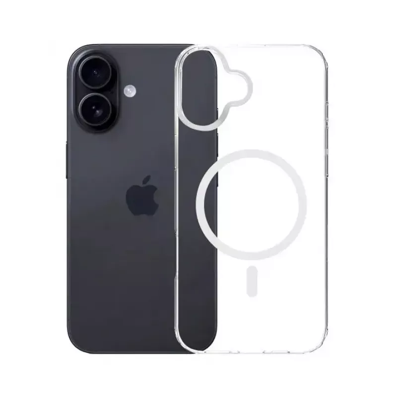 Handyhülle 3MK für Apple iPhone 17, transparente TPU/PU-Hülle, für 6,3 Zoll (16 cm) Bildschirm
