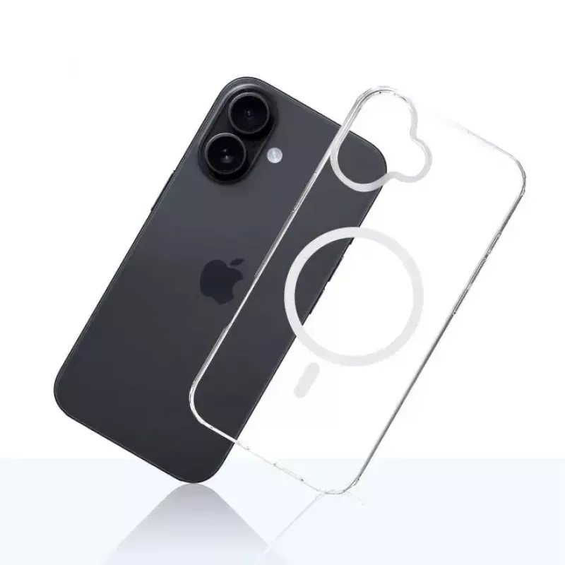 Handyhülle 3MK für Apple iPhone 17, transparente TPU/PU-Hülle, für 6,3 Zoll (16 cm) Bildschirm