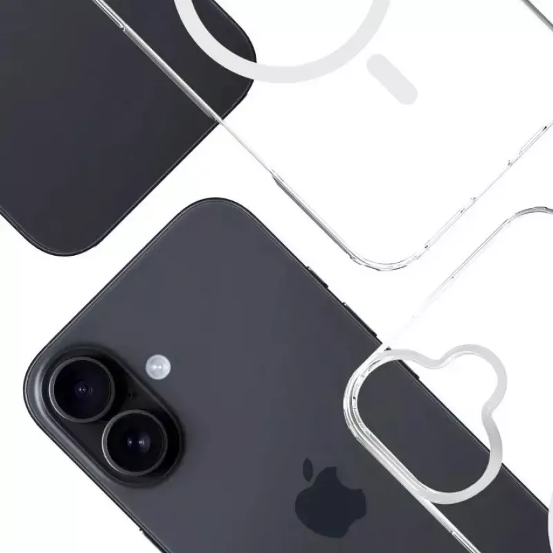 Handyhülle 3MK für Apple iPhone 17, transparente TPU/PU-Hülle, für 6,3 Zoll (16 cm) Bildschirm