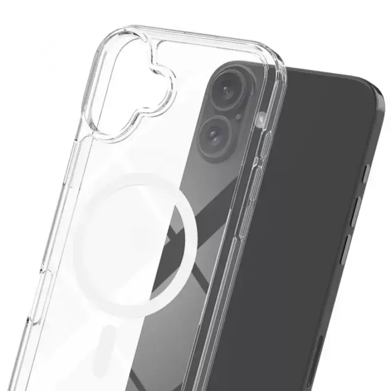 Handyhülle 3MK für Apple iPhone 17, transparente TPU/PU-Hülle, für 6,3 Zoll (16 cm) Bildschirm
