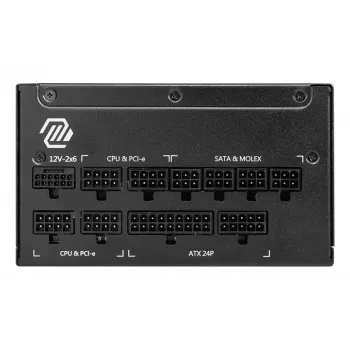 MSI MAG A1000GL PCIE5 II Netzteil 1000 W 24-Pin ATX ATX Schwarz
