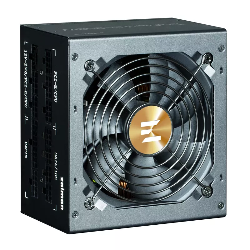 Netzteil Zalman TeramaxII SE 850 W ATX 18+10 Pin, 80 PLUS Gold, 120 mm Lüfter, schwarz