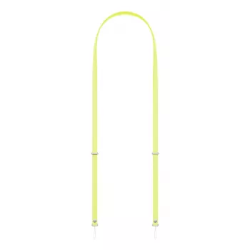 Umhängeriemen Apple Crossbody Strap Neon Gelb 2,08 m rPET Edelstahl