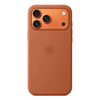 APPLE iPhone 17 Pro Max – Silikonhülle mit MagSafe – Terrakotta