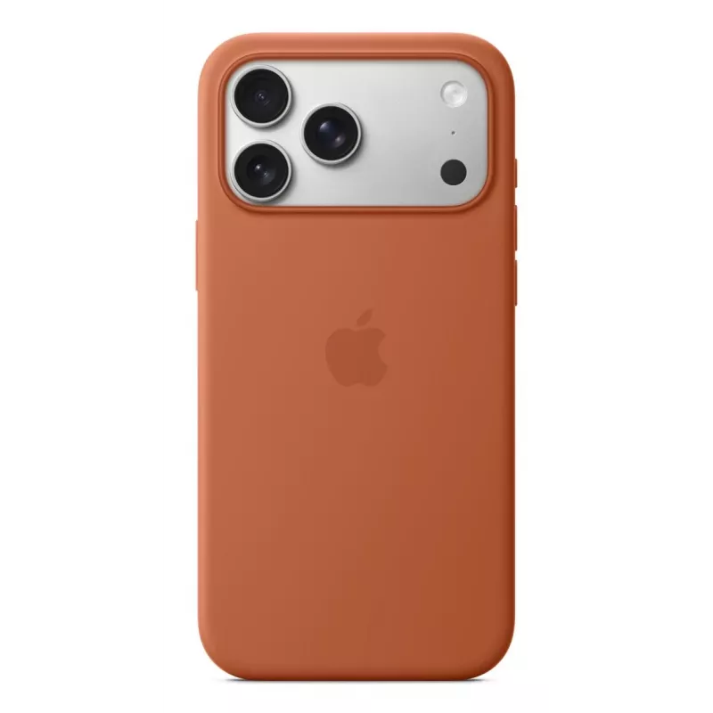 APPLE iPhone 17 Pro Max – Silikonhülle mit MagSafe – Terrakotta