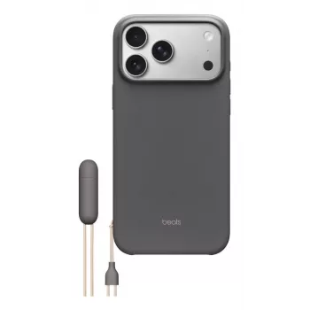 APPLE Beats iPhone 17 Pro Max - Kickstand-Hülle mit MagSafe und Kamerasteuerung - Granitgrau