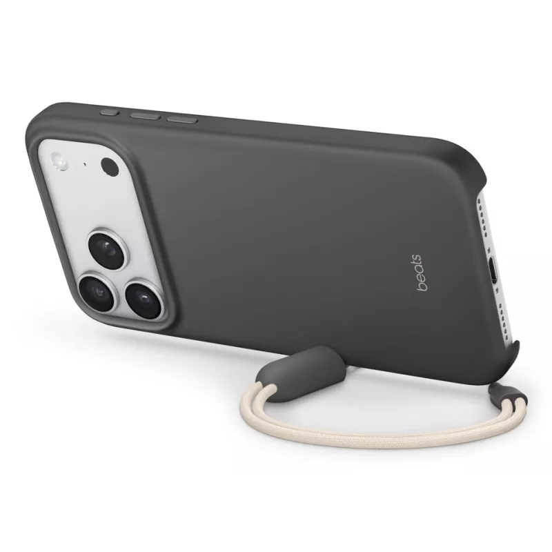 APPLE Beats iPhone 17 Pro Max - Kickstand-Hülle mit MagSafe und Kamerasteuerung - Granitgrau