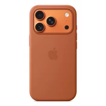 APPLE iPhone 17 Pro – Silikon-Hülle mit MagSafe – Terrakotta