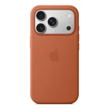 APPLE iPhone 17 Pro – Silikon-Hülle mit MagSafe – Terrakotta