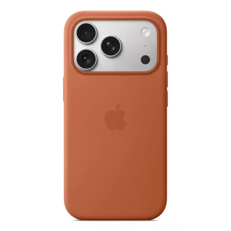 APPLE iPhone 17 Pro – Silikon-Hülle mit MagSafe – Terrakotta
