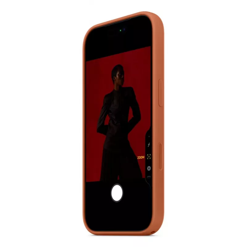 APPLE iPhone 17 Pro – Silikon-Hülle mit MagSafe – Terrakotta