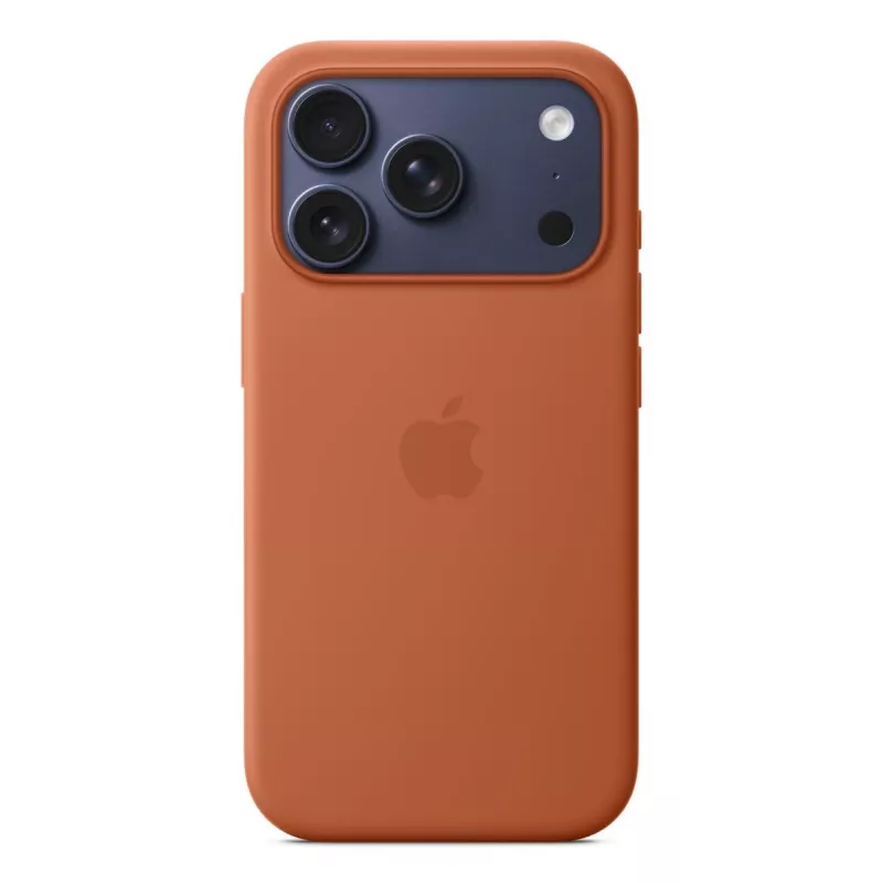 APPLE iPhone 17 Pro – Silikon-Hülle mit MagSafe – Terrakotta