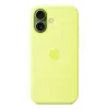 Cover Apple iPhone 17 Silikon Case mit MagSafe Neon Gelb
