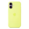 Cover Apple iPhone 17 Silikon Case mit MagSafe Neon Gelb