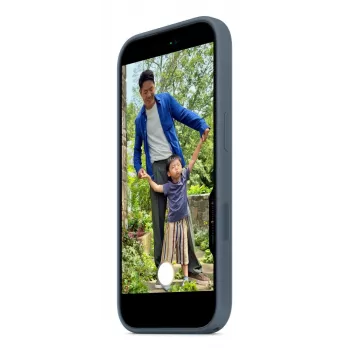 APPLE iPhone 17 – Silikonhülle mit MagSafe – Anchor Blue