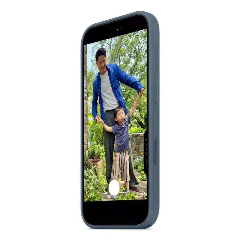 APPLE iPhone 17 – Silikonhülle mit MagSafe – Anchor Blue