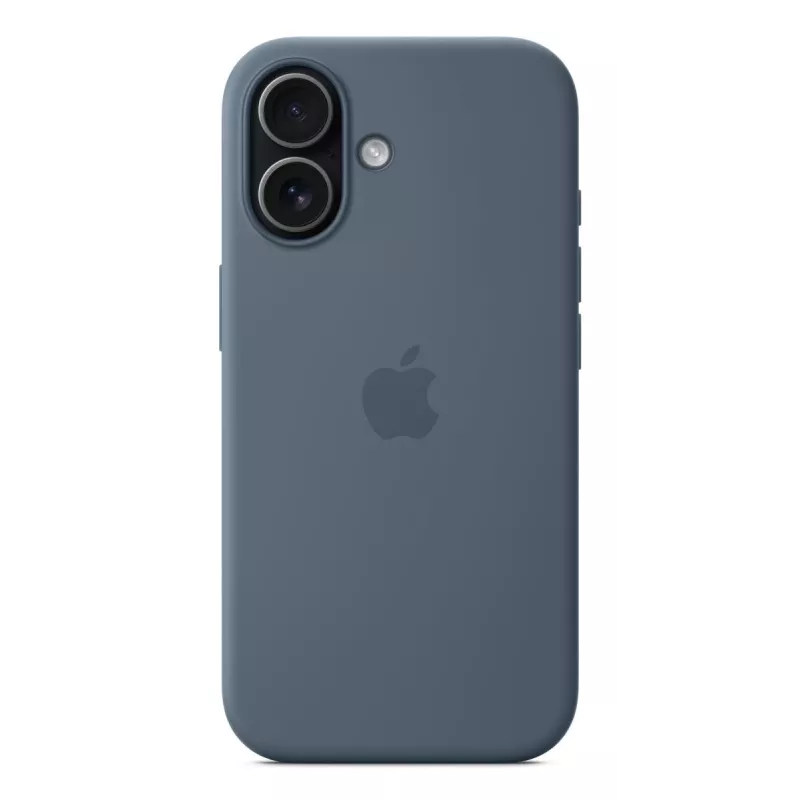 APPLE iPhone 17 – Silikonhülle mit MagSafe – Anchor Blue