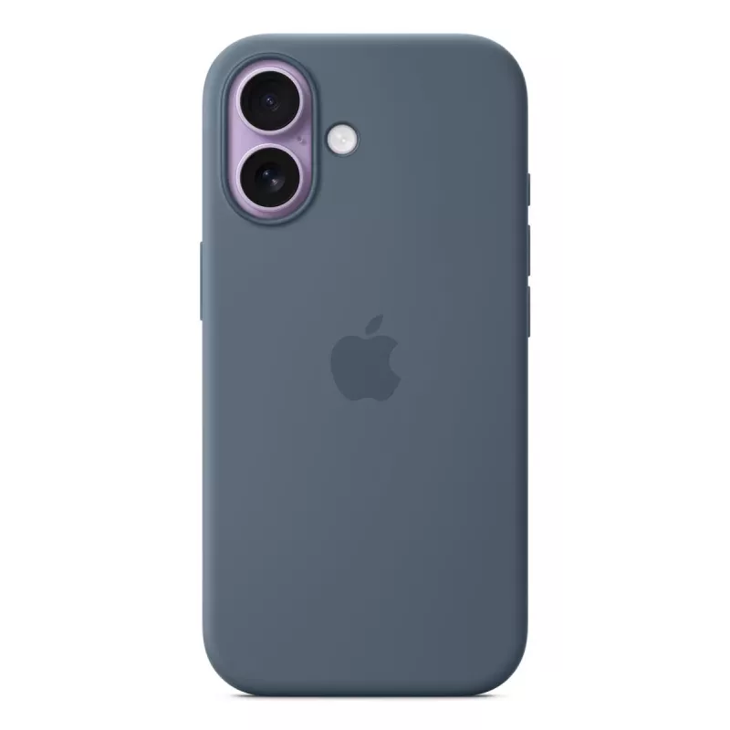 APPLE iPhone 17 – Silikonhülle mit MagSafe – Anchor Blue