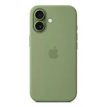 Silikonhülle Apple iPhone 17 MagSafe Light Moss Cover Grün