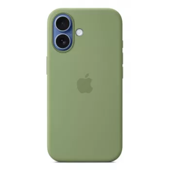 Silikonhülle Apple iPhone 17 MagSafe Light Moss Cover Grün