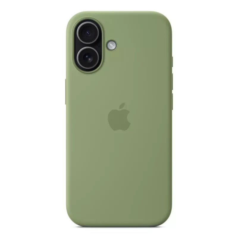 Silikonhülle Apple iPhone 17 MagSafe Light Moss Cover Grün