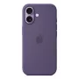 Silikonhülle Apple iPhone 17 Lila Fog Cover Monochromatic