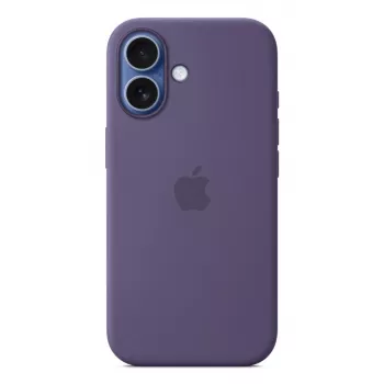 Silikonhülle Apple iPhone 17 Lila Fog Cover Monochromatic