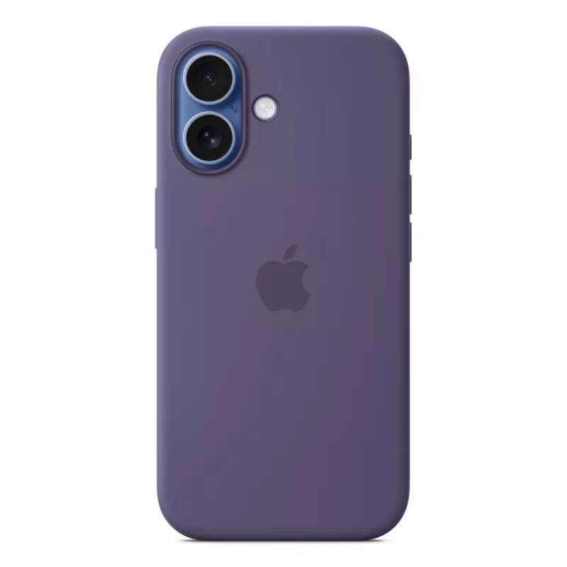 Silikonhülle Apple iPhone 17 Lila Fog Cover Monochromatic