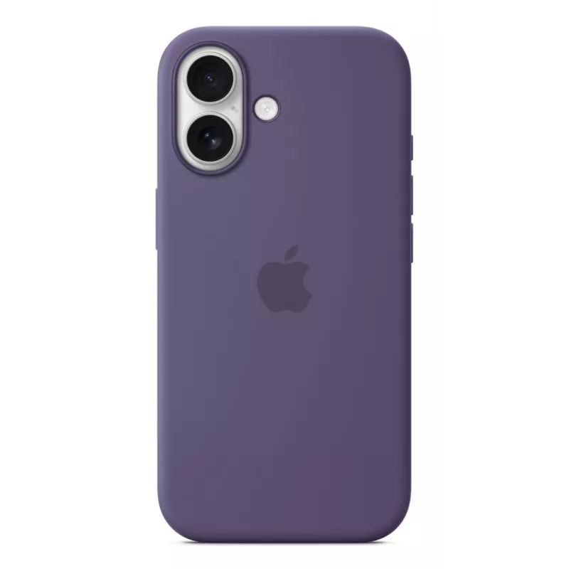 Silikonhülle Apple iPhone 17 Lila Fog Cover Monochromatic