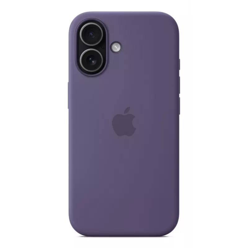 Silikonhülle Apple iPhone 17 Lila Fog Cover Monochromatic