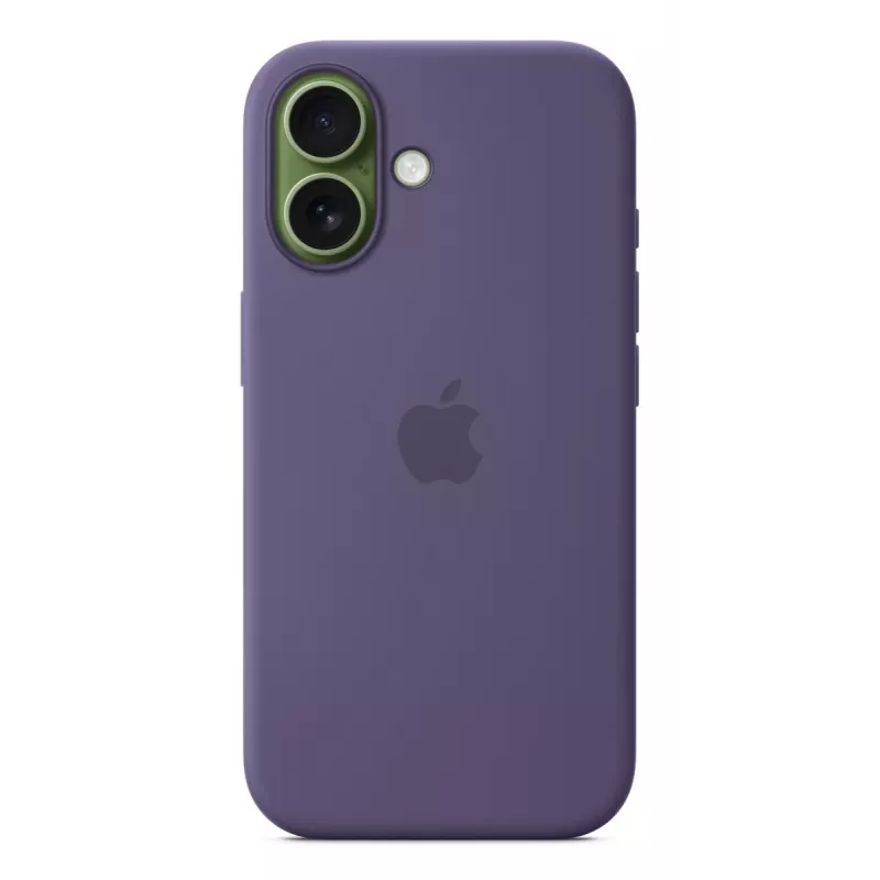 Silikonhülle Apple iPhone 17 Lila Fog Cover Monochromatic