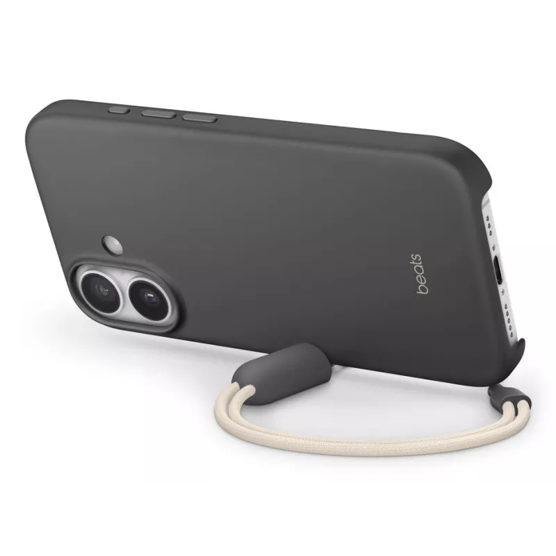 APPLE Beats iPhone 17 - Kickstand-Hülle mit MagSafe und Kamerasteuerung - Granitgrau